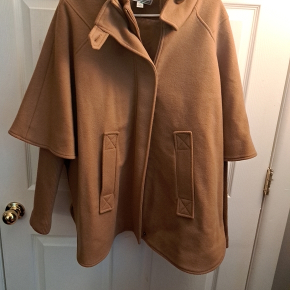 George Simonton Jackets & Blazers - Simonton Says Swing Coat Size XL Tan Car Coat Womens